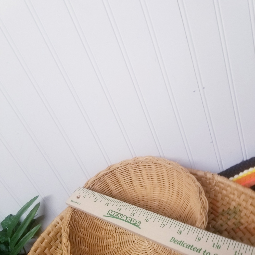 Small Rattan Wicker Basket - Picture 5 of 5